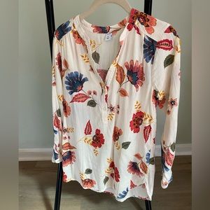 Old Navy Blouse Tunic Long Sleeve
